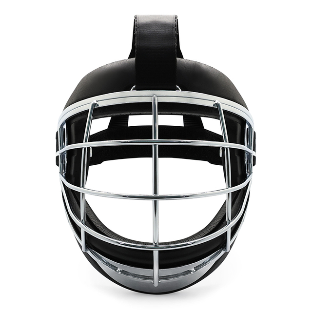 Maschera a faccia piena per hockey in acciaio inossidabile per angoli