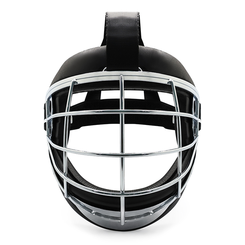 Maschera a faccia piena per hockey in acciaio inossidabile per angoli
