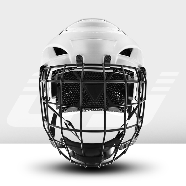 Casco da hockey su ghiaccio con fodera protettiva per stampa 3D in lattice