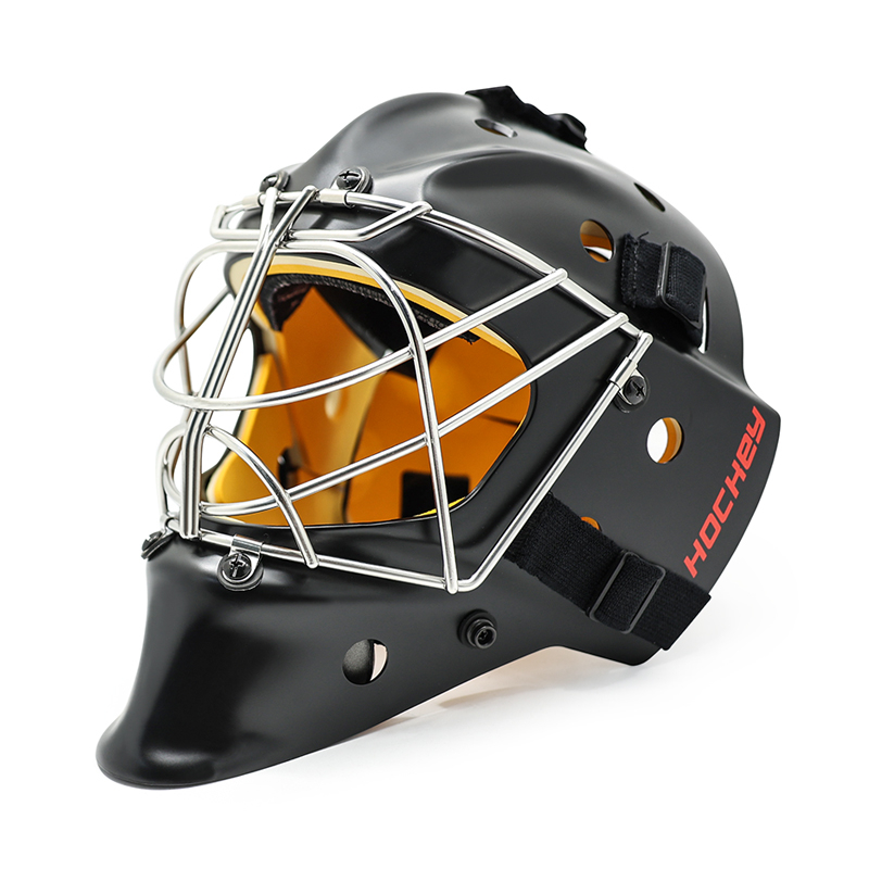 Casco portiere protettivo per la sicurezza in acciaio bianco