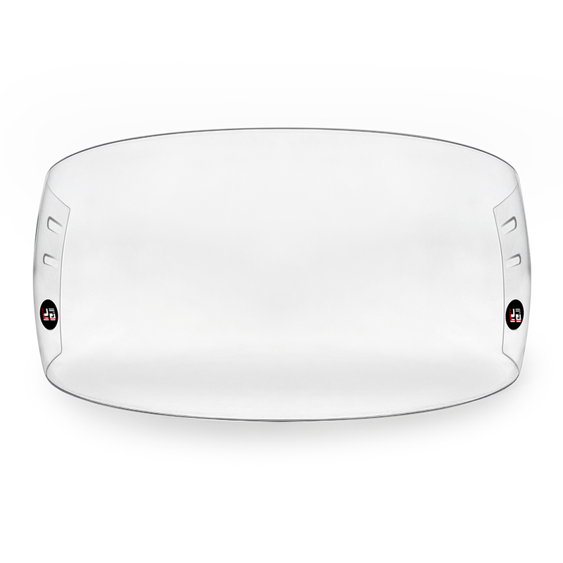 Visiera da hockey su ghiaccio ad alta definizione antiappannamento e antigraffio