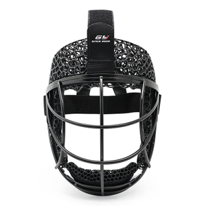 Maschera angolare difensiva di hockey in metallo in metallo stampato 3D personalizzato