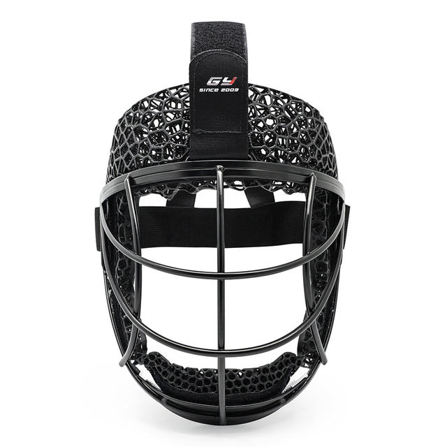 Maschera angolare difensiva di hockey in metallo in metallo stampato 3D personalizzato