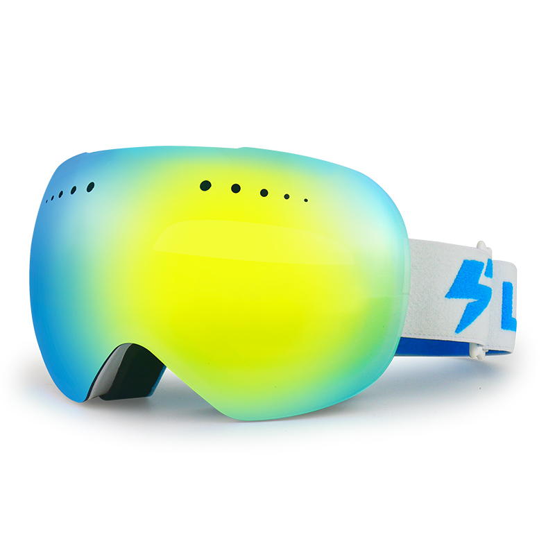 Schiuma a 3 strati a prova di raggi ultravioletti per maschere da sci per ragazzi