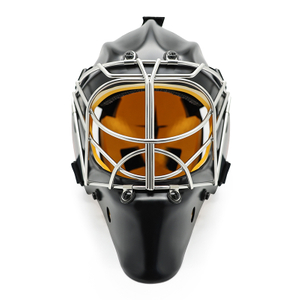 Casco portiere protettivo per la sicurezza in acciaio bianco