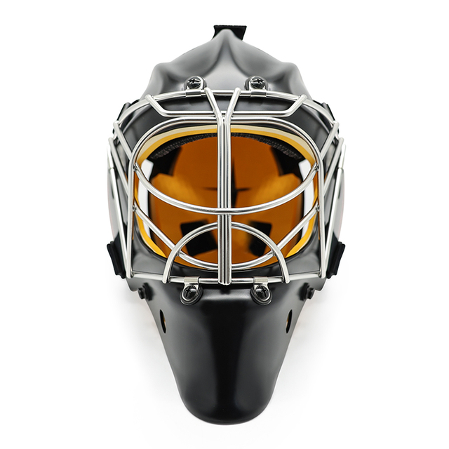 Casco portiere protettivo per la sicurezza in acciaio bianco
