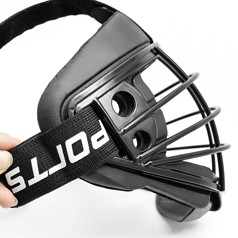 Maschera a faccia piena per hockey in acciaio inossidabile per angoli