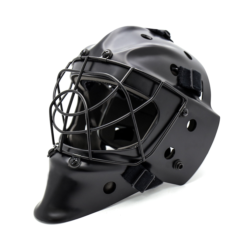 Sostituzione gabbia in acciaio per casco da portiere da hockey Black Cat Eye