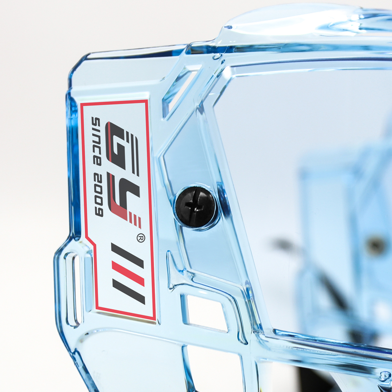 Gabbia per hockey su ghiaccio Junior blu XS per casco da hockey su ghiaccio