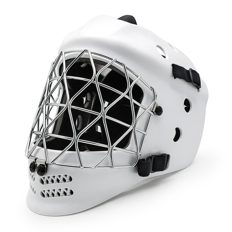 Casco da portiere Ringette leggero e resistente con vestibilità comoda