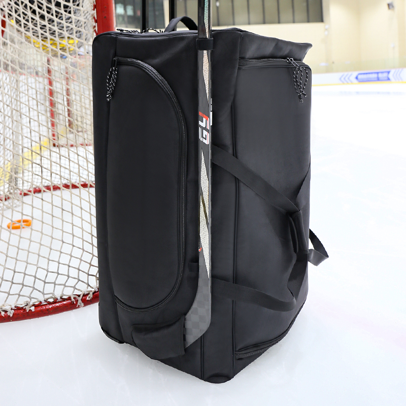 Borsa per attrezzatura da hockey su ghiaccio grande personalizzato con ruote