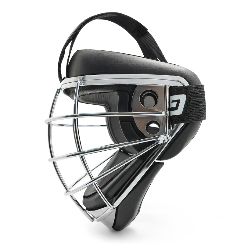Maschera a faccia piena per hockey in acciaio inossidabile per angoli