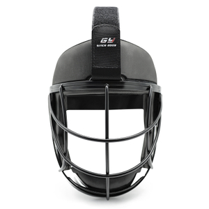 Maschera per giocatori di difesa di Hockey Hockey Black Metal Eye Cat-Eye