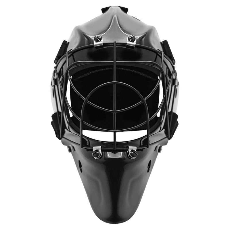 Casco sportivo da floorball di alta qualità con griglia