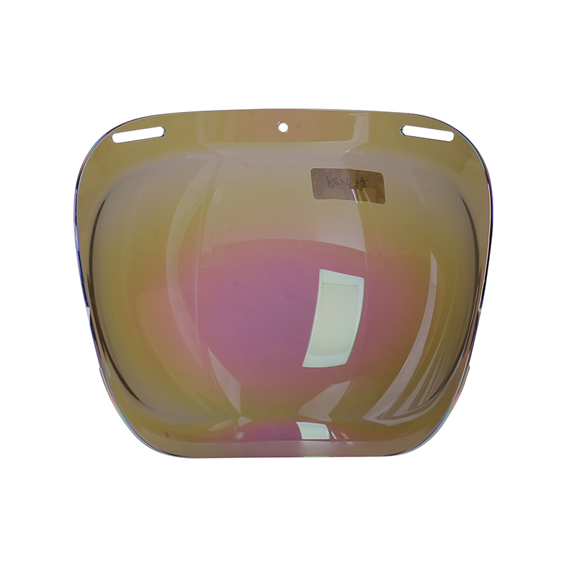 Visiera per casco moto universale Bubble Purple