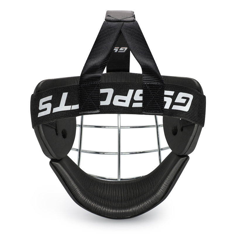 Maschera a faccia piena per hockey in acciaio inossidabile per angoli