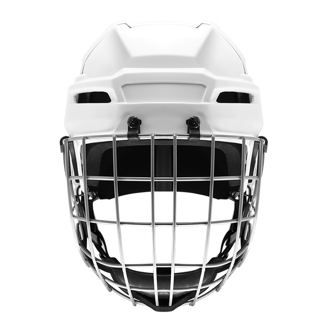 Casco protettivo da hockey su ghiaccio sportivo resistente al sudore