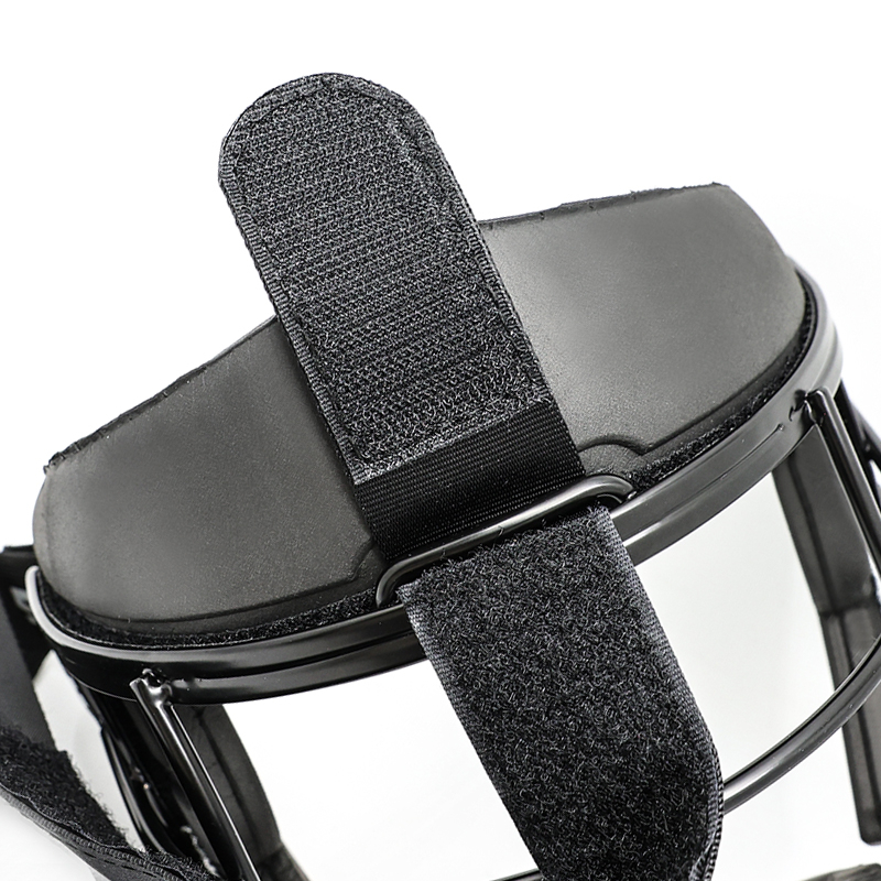 Maschera a faccia piena per hockey in acciaio inossidabile per angoli