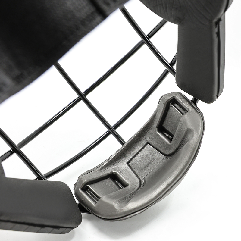 Maschera a faccia piena per hockey in acciaio inossidabile per angoli