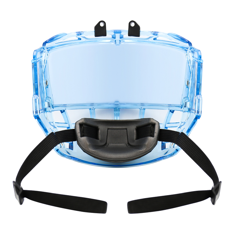 Gabbia per hockey su ghiaccio Junior blu XS per casco da hockey su ghiaccio