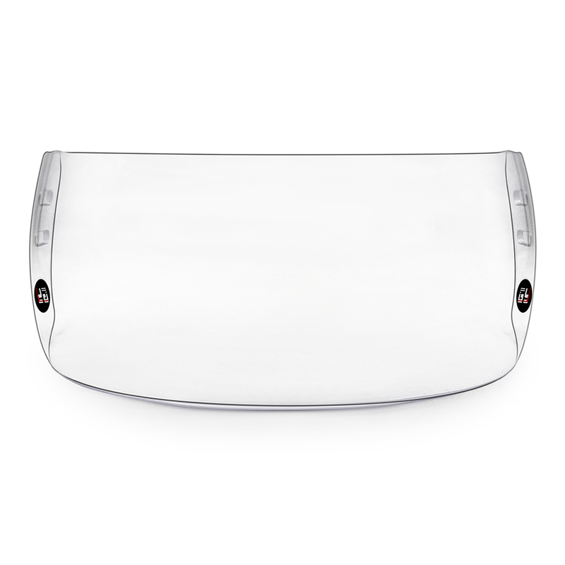 Visiera da hockey su ghiaccio HD con protezione antiappannamento e antigraffio