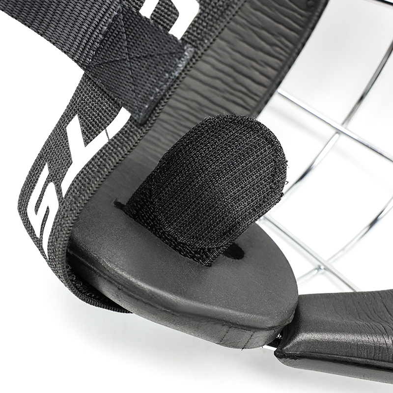 Maschera a faccia piena per hockey in acciaio inossidabile per angoli