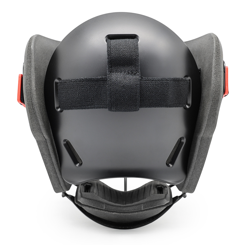 Maschera per il viso da hockey su prato di alta qualità con piastra posteriore