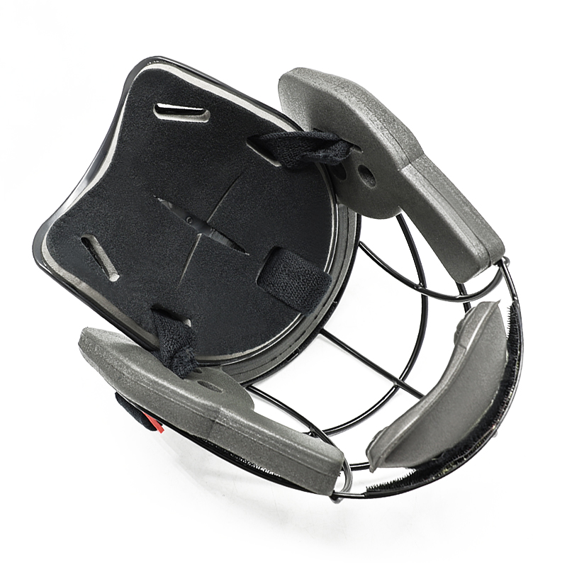 Maschera per il viso da hockey su prato di alta qualità con piastra posteriore